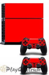 ProSkin Folie Playstation 4 Red PS4