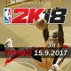 NBA 2K18 - 15.9.2017