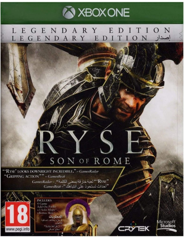 Ryse Son Of Rome Legendary Edition Xbox One