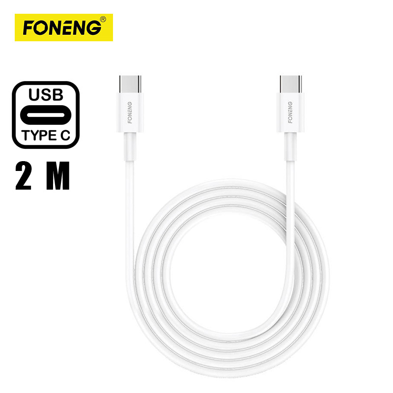 Kabel FONENG USB-C / 2M / 3A / 60W