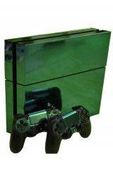 ProSkin Folie Playstation 4 Chrome Green PS4