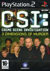 CSI Crime Scene Investigation 3 DOM PS2